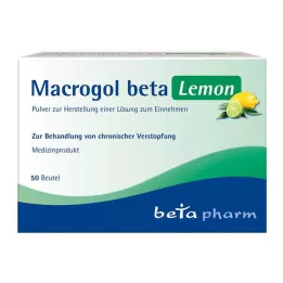 MACROGOL beta Limone Preparazione orale, 50 pz