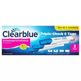 CLEARBLUE Gravidanza TripleCheck ultra-precoce, 3 pezzi