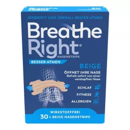 BESSER Cerotto nasale Breathe Breathe Right, beige grande, 30 pz