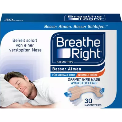 BESSER Breathe Breathe Right Noseplug normale beige, 30 pz