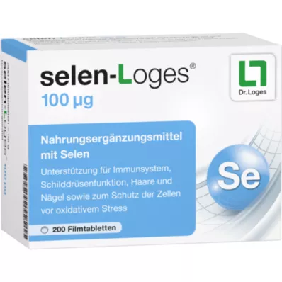 SELEN-LOGES Compresse rivestite con film da 100 μg, 200 pz