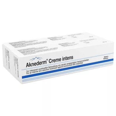 AKNEDERM Crema intensiva, 2X30 g
