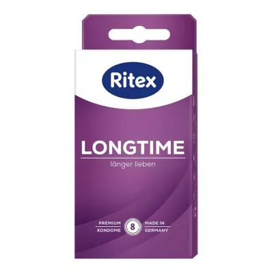 RITEX Preservativi LongTime, 8 pezzi RITEX Preservativi LongTime, 8 pezzi