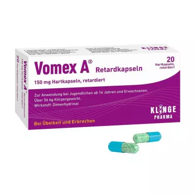 Vomex A® capsule a rilascio prolungato, 20 pz Vomex A® capsule a rilascio prolungato, 20 pz