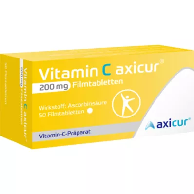 VITAMIN C AXICUR 200 mg compresse rivestite con film, 50 pz