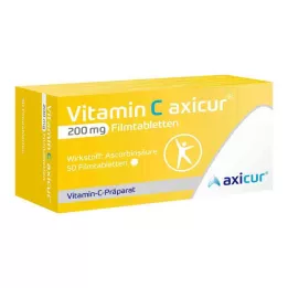 VITAMIN C AXICUR 200 mg compresse rivestite con film, 50 pz