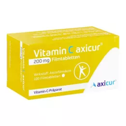 VITAMIN C AXICUR 200 mg compresse rivestite con film, 100 pz