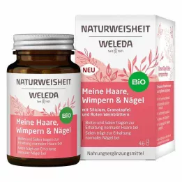 WELEDA Saggezza naturale I miei capelli Ciglia&amp;Unghie Kps, 46 pz