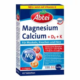 ABTEI Magnesio Calcio+D+K Compresse, 42 pz