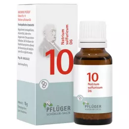 [aratro delluomo 10 Natrium sulphuricum D 6 glob., 15 g