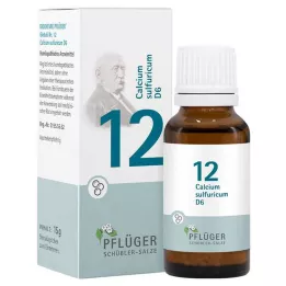 [rimedio dellaratore 12 Calcium sulphuricum D 6 Glob, 15 g
