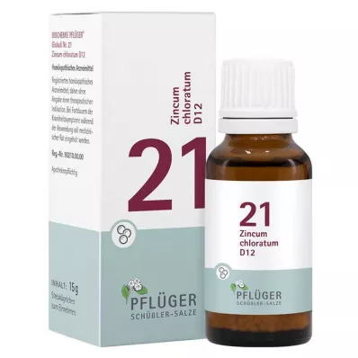 Biochimica Pflueger 21 Zincum chromatum D 12 globuli, 15 g