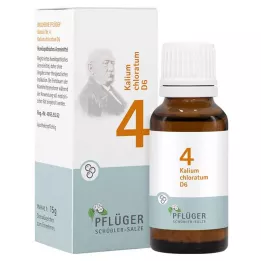 [aratro delluomo 4 Kalium chloratum D 6 globuli, 15 g