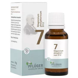 BIOCHEMIE Gesso dellaratore 7 Magnesium phosphoricum D 12 Gl, 15 g