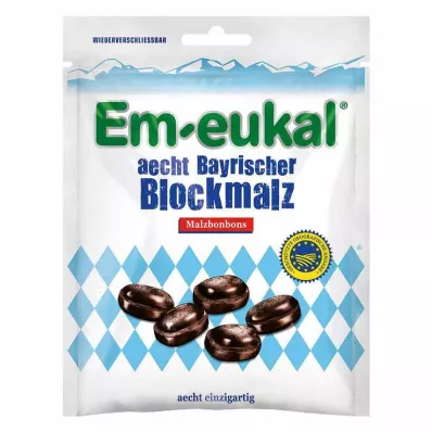 EM EUKAL caramelle di malto Bayrischer Blockmalz, 100 g