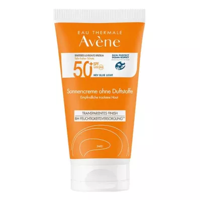 Crema solare Avene SPF 50+ senza profumo, 50 ml