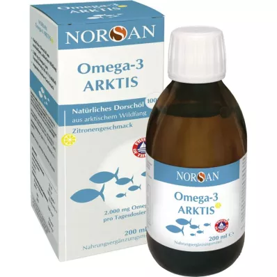 NORSAN Omega-3 Arctic con vitamina D3 liquido, 200 ml