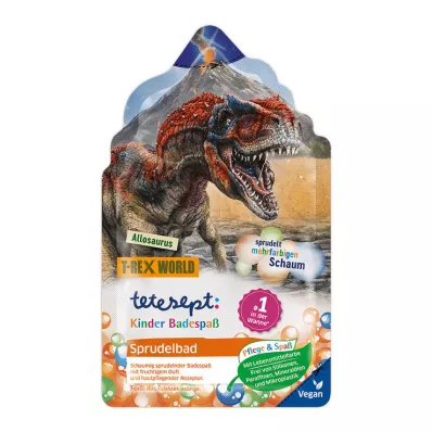 Tetesept divertente bagnoschiuma per bambini T-Rex World, 40 g Tetesept divertente bagnoschiuma per bambini T-Rex World, 40 g