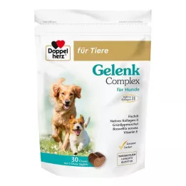 DOPPELHERZ per Animals Joint Complex Chews per cani, 30 pezzi