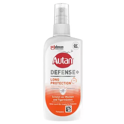 Autan DEFENSE Pompa Spray Protezione Lunga, 100 ml