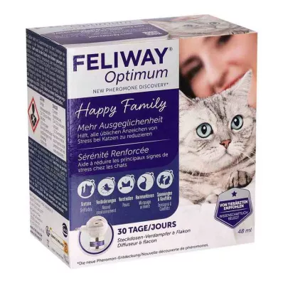 Feliway Optimum Starter Kit per gatti, 48 ml Feliway Optimum Starter Kit per gatti, 48 ml
