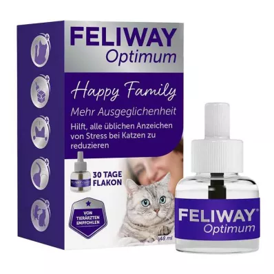Feliway Soluzione ottimale per flaconi di ricarica per Vern. per gatti, 48 ml