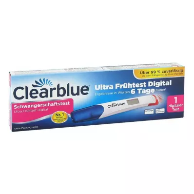 Test di gravidanza Clearblue test ultra precoce digitale, 1 pz Test di gravidanza Clearblue test ultra precoce digitale, 1 pz