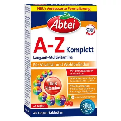 ABTEI Compresse complete A-Z, 40 pezzi