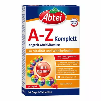 ABTEI Compresse complete A-Z, 40 pezzi ABTEI Compresse complete A-Z, 40 pezzi