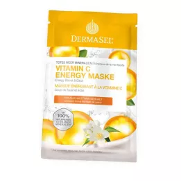 DERMASEL Maschera energetica alla vitamina C del Mar Morto, 12 ml