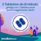 Duo acuto di Imodium - per diarrea acuta con flatulenza, 12 pz