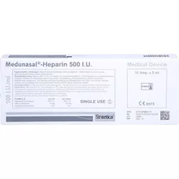 MEDUNASAL-Eparina 500 U.I. Fiale, 10X5 ml