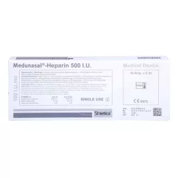 Eparina medunasale 500 U.I.Fiale, 10X5 ml