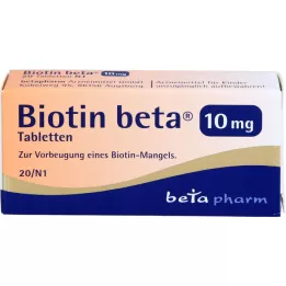 BIOTIN BETA compresse da 10 mg, 20 pezzi