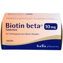 BIOTIN BETA compresse da 10 mg, 100 pz