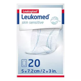 LEUKOMED pelle sensibile sterile 5x7,2 cm, 20 pz
