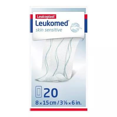Leukomed® pelle sensibile 8x15 cm, 20 pz
