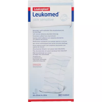 LEUKOMED pelle sensibile sterile 10x25 cm, 5 pz