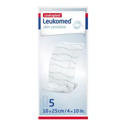 LEUKOMED pelle sensibile sterile 10x25 cm, 5 pz