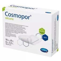 COSMOPOR medicazione in silicone per ferite 8x10 cm, 10 pz