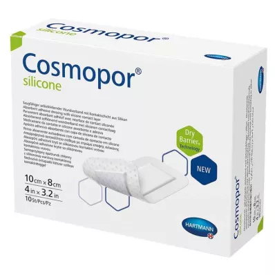 Medicazione per ferite in silicone Cosmopor® 8x10 cm, 10 pz