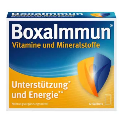 Boxaimmun vitamine e minerali bustine (12x6 g) Boxaimmun vitamine e minerali bustine (12x6 g)