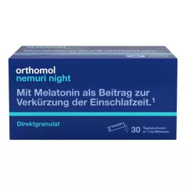 ORTHOMOL nemuri night direct granuli, 30 pz