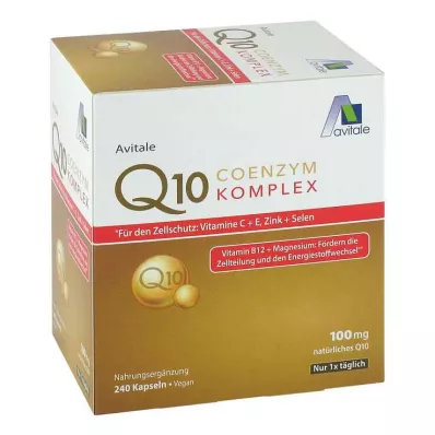 COENZYM Q10 100 mg Capsule+Vitamine+Minerali, 240 pz