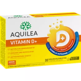 AQUILEA Compresse di vitamina D+, 30 pz