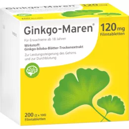 GINKGO-MAREN 120 mg compresse rivestite con film, 200 pz