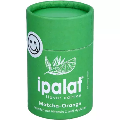 IPALAT Pastiglie gusto edizione Matcha-Arancia, 40 pezzi