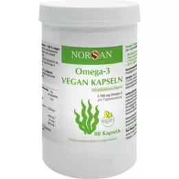 NORSAN Omega-3 vegano in capsule, 80 pezzi