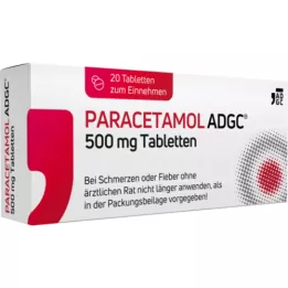 PARACETAMOL ADGC compresse da 500 mg, 20 pezzi