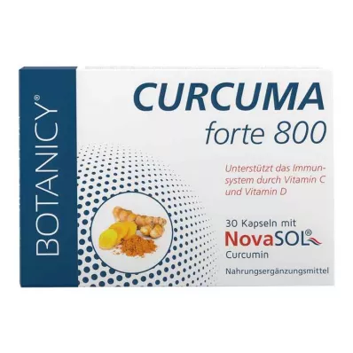 CURCUMA FORTE 800 con NovaSol Curcumin Capsule, 30 pz